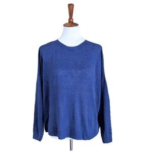 Eileen Fisher long Sleeves oversized Shirt - Small